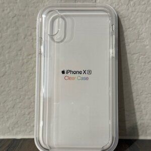 Apple iPhone X Clear Case